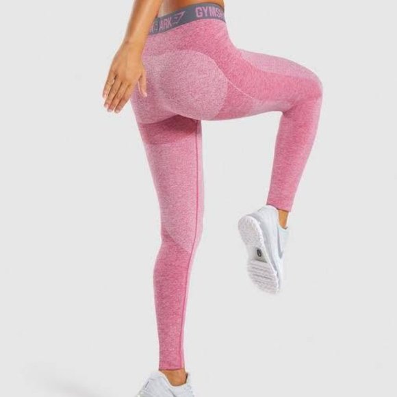 Gymshark - Pink Flex Leggings - Picture 4 of 12